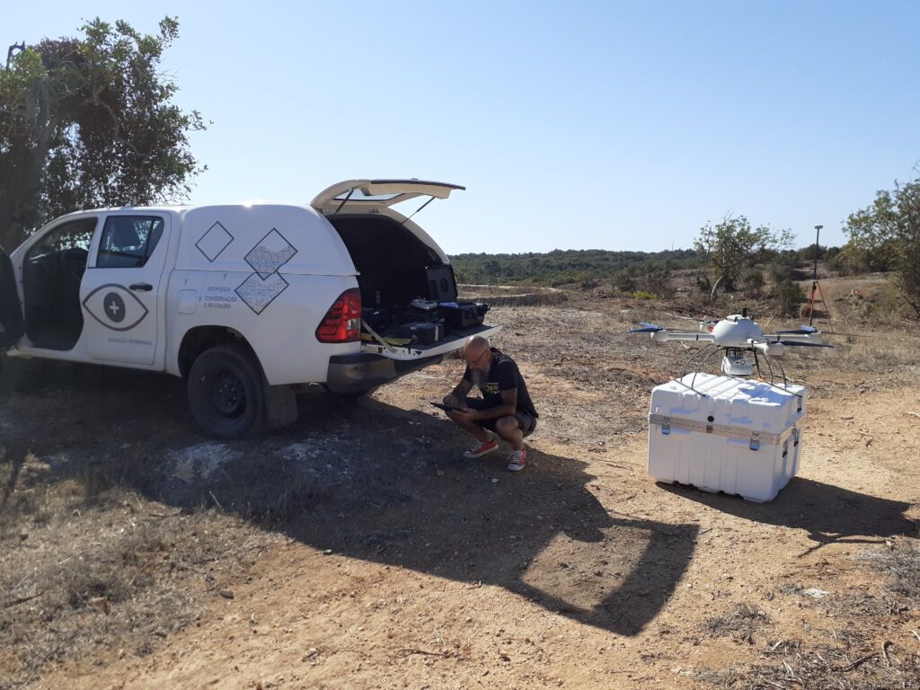 The logistics of drone surveying